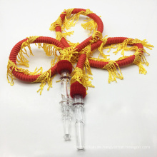 Fire Dragon Design 1,5 m Rot Gummi Shisha Shisha Schlauch (ES-HH-002-2)